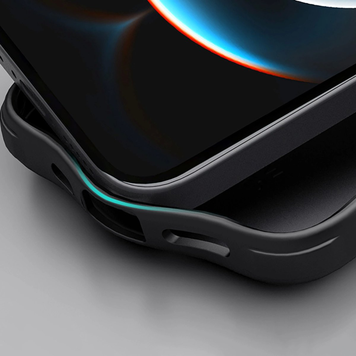 iPhone 16e Nillkin Super Frosted Shield Pro Magnetic dėklas - juodas 11