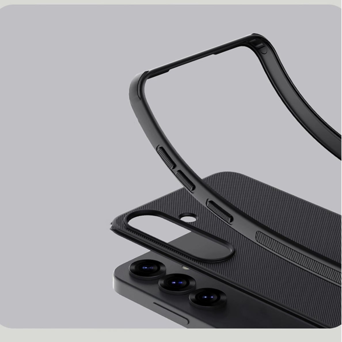 Nillkin Super Frosted Shield Pro Magnetic Dėklas Samsung S25+ with MagSafe - Juodas 7