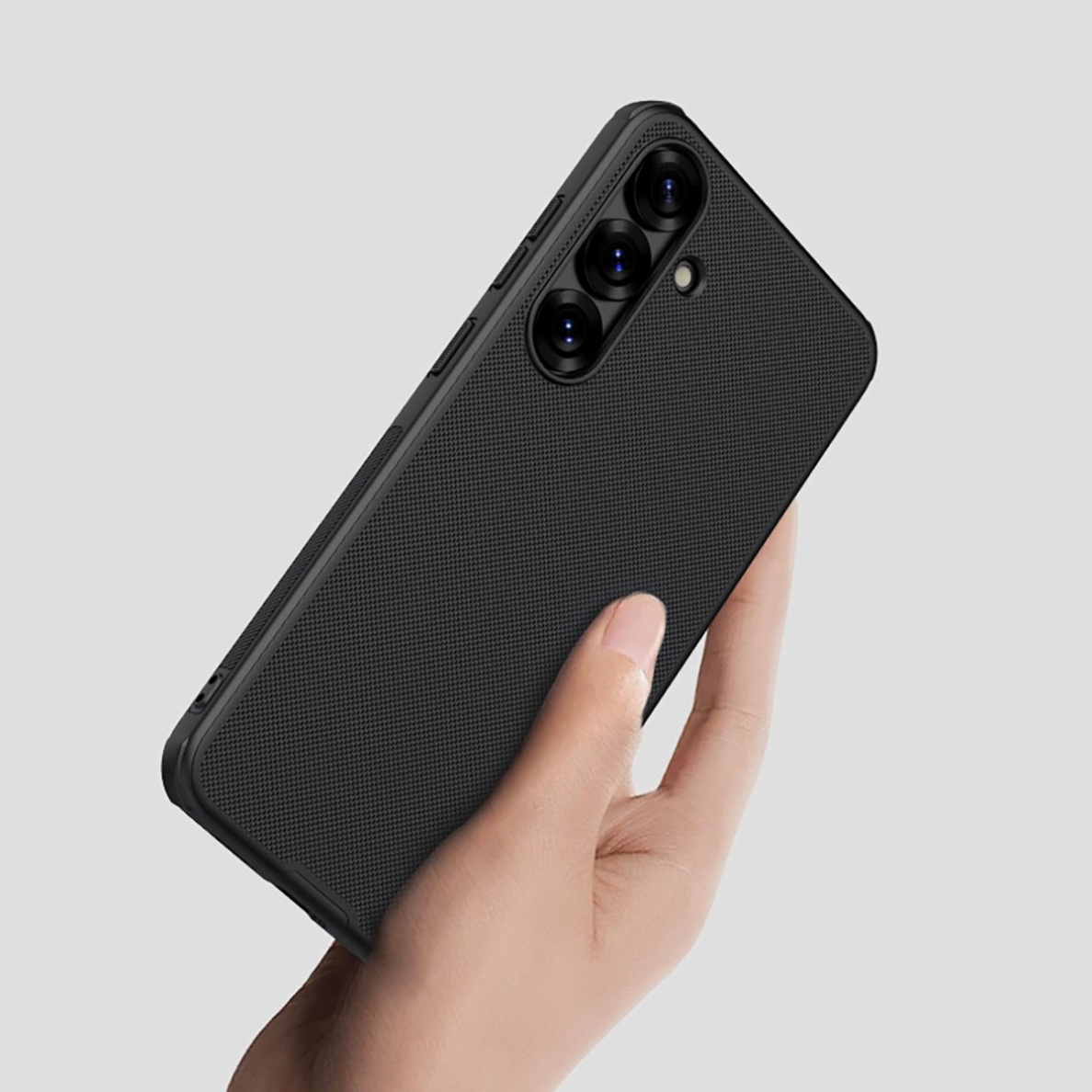 Nillkin Super Frosted Shield Pro Magnetic Dėklas Samsung S25 with MagSafe - Juodas 7 Nillkin Super Frosted Shield Pro Magnetic Dėklas Samsung S25 with MagSafe - Juodas 7