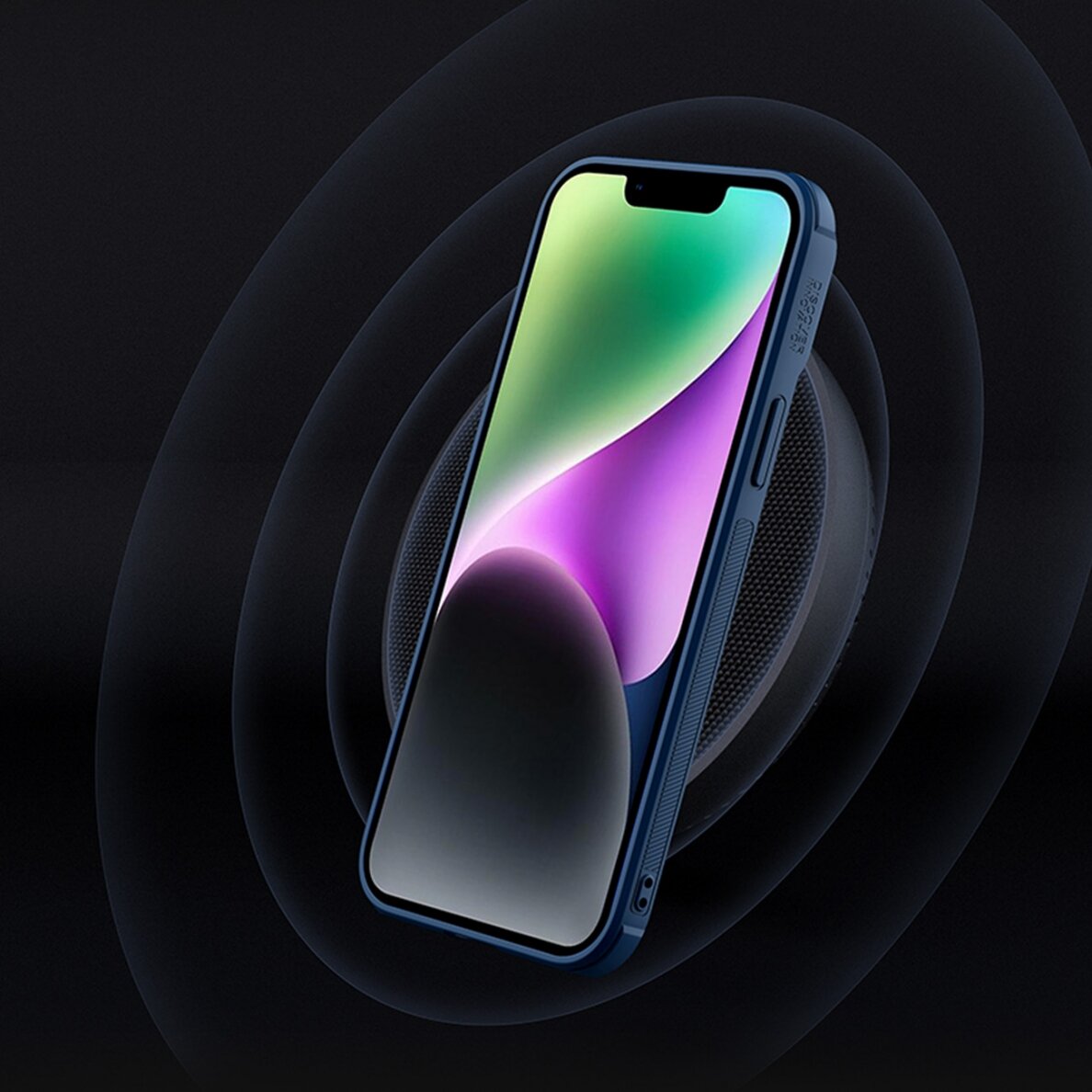 Dėklas Nillkin Textured S Case iPhone 14 Plus Mėlynas 9 Dėklas Nillkin Textured S Case iPhone 14 Plus Mėlynas 9