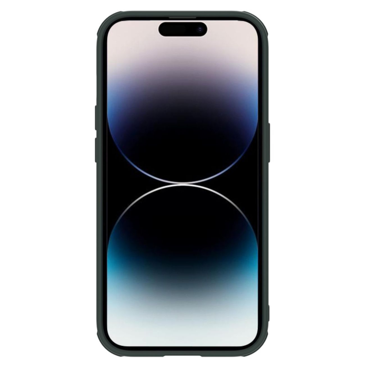 Dėklas Nillkin Textured S MagSafe case with camera cover iPhone 14 Pro Žalias 3