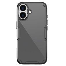 iPhone 17 dėklas Nillkin Nature TPU Pro – permatomas juodas