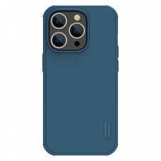 Dėklas Nillkin Super Frosted Shield Pro iPhone 14 Pro Max Mėlynas
