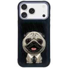 iPhone 17 Pro Nimmy Big Eyed Pet 2.0 Dog dėklas – juodas