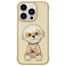 iPhone 15 Pro Max Nimmy Glasses Cool dėklas - smėlio