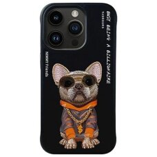 iPhone 15 Pro Max Nimmy Glasses Cool dėklas – juodas