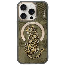 iPhone 16 Pro Nimmy Magnetic Fantasy Animal dėklas su MagSafe – auksinis