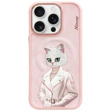 iPhone 16 Pro Nimmy Magnetic fashion cute pet dėklas su MagSafe – rožinis
