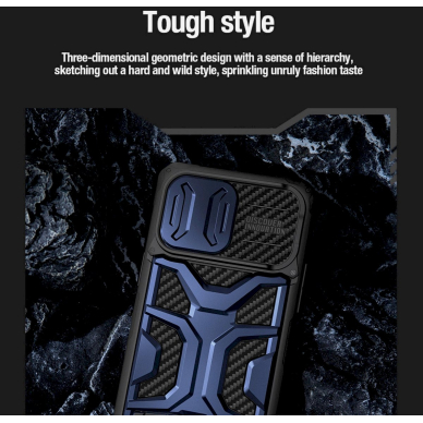 Nillkin Adventurer Pro Dėklas iPhone 14 Pro Juodas 15 Nillkin Adventurer Pro Dėklas iPhone 14 Pro Juodas 15