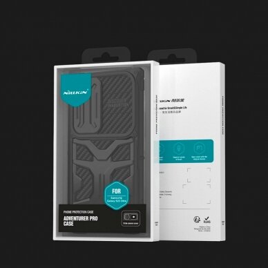 Akcija! Dėklas Nillkin Adventurer Pro Case for Samsung Galaxy S23 Ultra - Juodas 6 Akcija! Dėklas Nillkin Adventurer Pro Case for Samsung Galaxy S23 Ultra - Juodas 6
