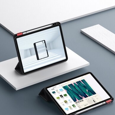 Dėklas Nillkin Bevel Leather iPad 10.9 2022 (10 gen.) Žalias 14