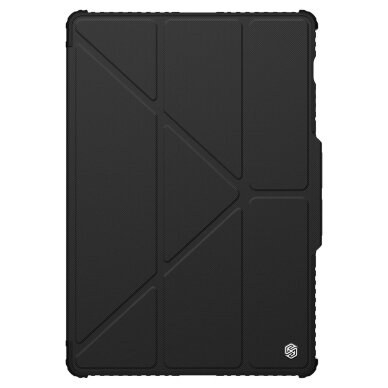 Samsung Galaxy Tab S9+ Nillkin Bumper Leather Case Pro dėklas – juodas 1