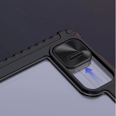 Nillkin Bumper Leather dėklas iPad Air 13" (2024) - Juodas 10 Nillkin Bumper Leather dėklas iPad Air 13" (2024) - Juodas 10