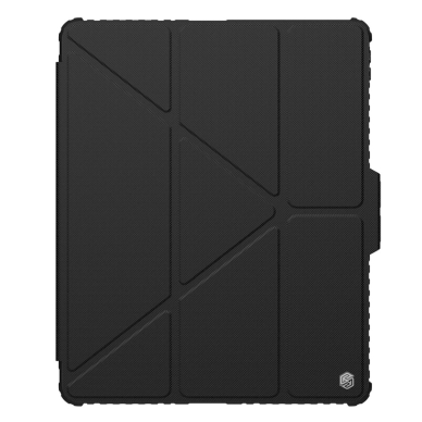 Nillkin Bumper Leather dėklas iPad Air 13" (2024) - Juodas Nillkin Bumper Leather dėklas iPad Air 13" (2024) - Juodas