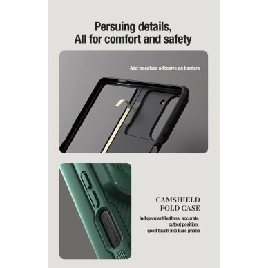 Nillkin CamShield Fold Dėklas skirtas Samsung Galaxy Z Fold 5 with additional stylus holder - juodas 14 Nillkin CamShield Fold Dėklas skirtas Samsung Galaxy Z Fold 5 with additional stylus holder - juodas 14