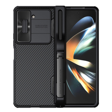 Nillkin CamShield Fold Dėklas skirtas Samsung Galaxy Z Fold 5 with additional stylus holder - juodas Nillkin CamShield Fold Dėklas skirtas Samsung Galaxy Z Fold 5 with additional stylus holder - juodas