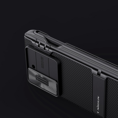 Nillkin CamShield Fold Dėklas Samsung Galaxy Z Fold 6 5G with Stylus Holder - Juodas 9 Nillkin CamShield Fold Dėklas Samsung Galaxy Z Fold 6 5G with Stylus Holder - Juodas 9