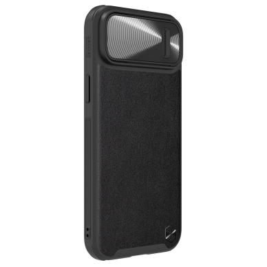 Dėklas Nillkin CamShield Leather S iPhone 14 Plus Juodas 3 Dėklas Nillkin CamShield Leather S iPhone 14 Plus Juodas 3