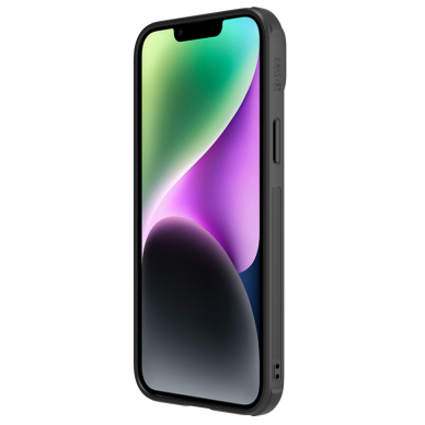 Dėklas Nillkin CamShield Leather S iPhone 14 Plus Juodas 5 Dėklas Nillkin CamShield Leather S iPhone 14 Plus Juodas 5