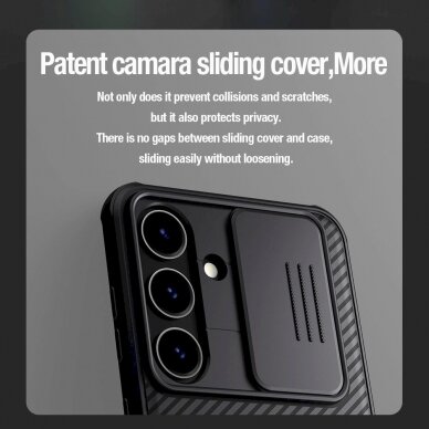 Dėklas Nillkin CamShield Pro armored case with camera cover for Samsung Galaxy S24+ - Žalias 7 Dėklas Nillkin CamShield Pro armored case with camera cover for Samsung Galaxy S24+ - Žalias 7