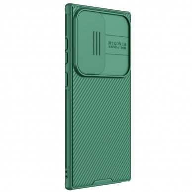 Dėklas Nillkin CamShield Pro armored case with camera protector for Samsung Galaxy S24 Ultra - Žalias 1