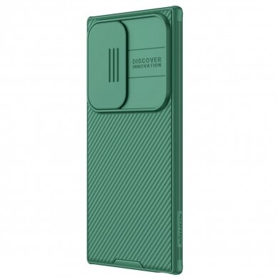 Dėklas Nillkin CamShield Pro armored case with camera protector for Samsung Galaxy S24 Ultra - Žalias 2