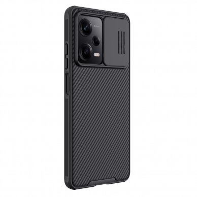 Dėklas Nillkin CamShield Pro Xiaomi Redmi Note 12 Pro / Poco X5 Pro 5G Juodas 5 Dėklas Nillkin CamShield Pro Xiaomi Redmi Note 12 Pro / Poco X5 Pro 5G Juodas 5