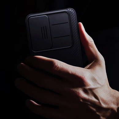 Nillkin CamShield Pro dėklas Samsung Galaxy A26 5G - juodas 8 Nillkin CamShield Pro dėklas Samsung Galaxy A26 5G - juodas 8