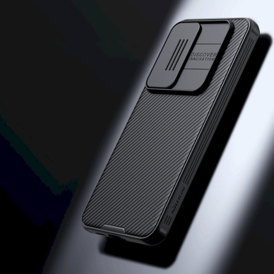 Nillkin CamShield Pro Dėklas Samsung Galaxy S24 FE - Juodas 12 Nillkin CamShield Pro Dėklas Samsung Galaxy S24 FE - Juodas 12