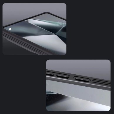 Nillkin CamShield Pro dėklas su kameros apsauga Samsung Galaxy S25 Ultra - juodas 10