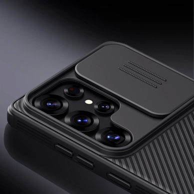 Nillkin CamShield Pro dėklas su kameros apsauga Samsung Galaxy S25 Ultra - juodas 5