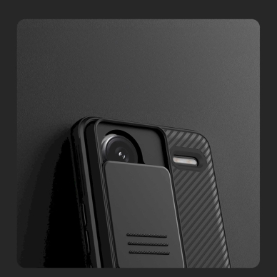 Nillkin CamShield Pro Dėklas Xiaomi Redmi Note 13 Pro+ 5G - Juodas 5