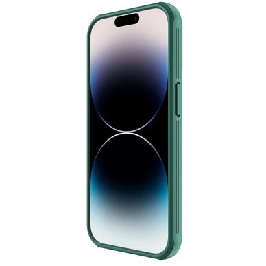 Dėklas Nillkin CamShield Pro Case (PC and TPU) iPhone 14 Pro Max Žalias 8 Dėklas Nillkin CamShield Pro Case (PC and TPU) iPhone 14 Pro Max Žalias 8