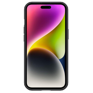 Nillkin CamShield Pro Magnetic Case for iPhone 15 Plus with camera cover - Juodas 1