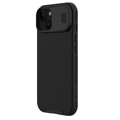 Nillkin CamShield Pro Magnetic Case for iPhone 15 Plus with camera cover - Juodas 2 Nillkin CamShield Pro Magnetic Case for iPhone 15 Plus with camera cover - Juodas 2