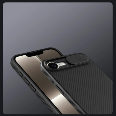 Nillkin CamShield Pro magnetinis dėklas iPhone 16E - juodas 11