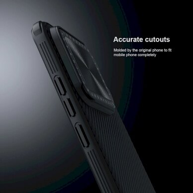 Dėklas Nillkin CamShield Prop Magnetic Case for Xiaomi 14 - Juodas 13