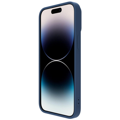 Dėklas Nillkin CamShield Silky Silicone Case for iPhone 14 Pro Max Mėlynas 5 Dėklas Nillkin CamShield Silky Silicone Case for iPhone 14 Pro Max Mėlynas 5