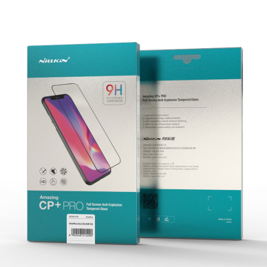 Ekrano apsauga Nillkin CP + PRO ultra-thin tempered glass OnePlus Ace Juoda 4 Ekrano apsauga Nillkin CP + PRO ultra-thin tempered glass OnePlus Ace Juoda 4