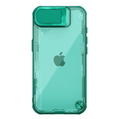iPhone 16e Nillkin Iceblade Prop dėklas su lęšio dangteliu ir stovu - žalias 1