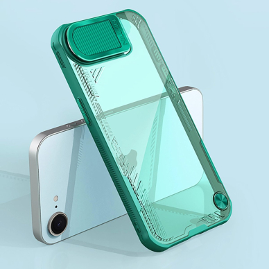 iPhone 16e Nillkin Iceblade Prop dėklas su lęšio dangteliu ir stovu - žalias 7