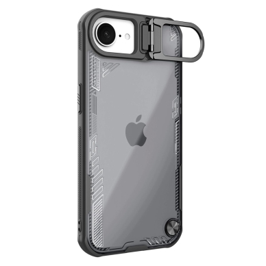 iPhone 16e Nillkin Iceblade Prop dėklas su stovu - juodas