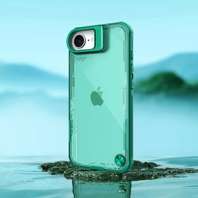 iPhone 16e Nillkin Iceblade Prop dėklas su stovu - žalias 5