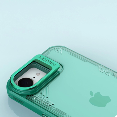 iPhone 16e Nillkin Iceblade Prop dėklas su stovu - žalias 8