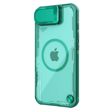 iPhone 16e Nillkin Iceblade Prop Magnetic dėklas su kameros dangteliu ir stovu - žalias 2