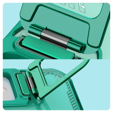 iPhone 16e Nillkin Iceblade Prop Magnetic dėklas su stovu - žalias 10 iPhone 16e Nillkin Iceblade Prop Magnetic dėklas su stovu - žalias 10