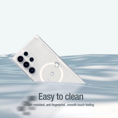 Dėklas Nillkin Nature Pro armored case with a magnetic ring for Samsung Galaxy S24 Ultra - Baltas 16 Dėklas Nillkin Nature Pro armored case with a magnetic ring for Samsung Galaxy S24 Ultra - Baltas 16