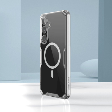 Dėklas Nillkin Nature Pro armored case with a magnetic ring for Samsung Galaxy S24+ - Baltas 20 Dėklas Nillkin Nature Pro armored case with a magnetic ring for Samsung Galaxy S24+ - Baltas 20