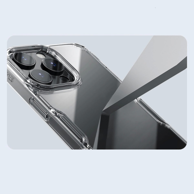 Nillkin Nature Pro Dėklas skirtas iPhone 16 Pro - transparent and white 9 Nillkin Nature Pro Dėklas skirtas iPhone 16 Pro - transparent and white 9