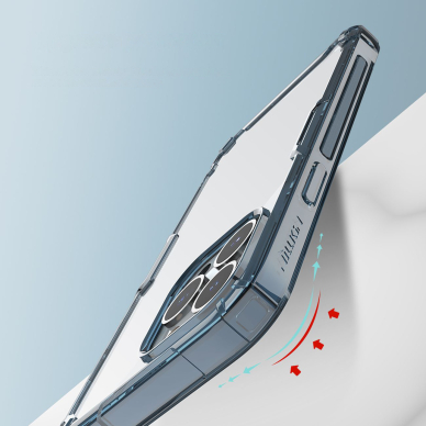 Dėklas Nillkin Nature Pro Case iPhone 14 Pro Skaidrus 12 Dėklas Nillkin Nature Pro Case iPhone 14 Pro Skaidrus 12